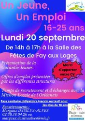 Un jeune - Un emploi