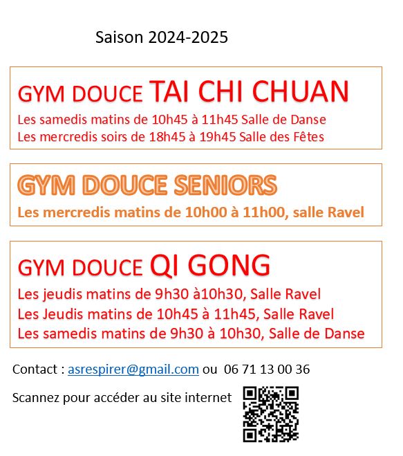 2024 2025 activités