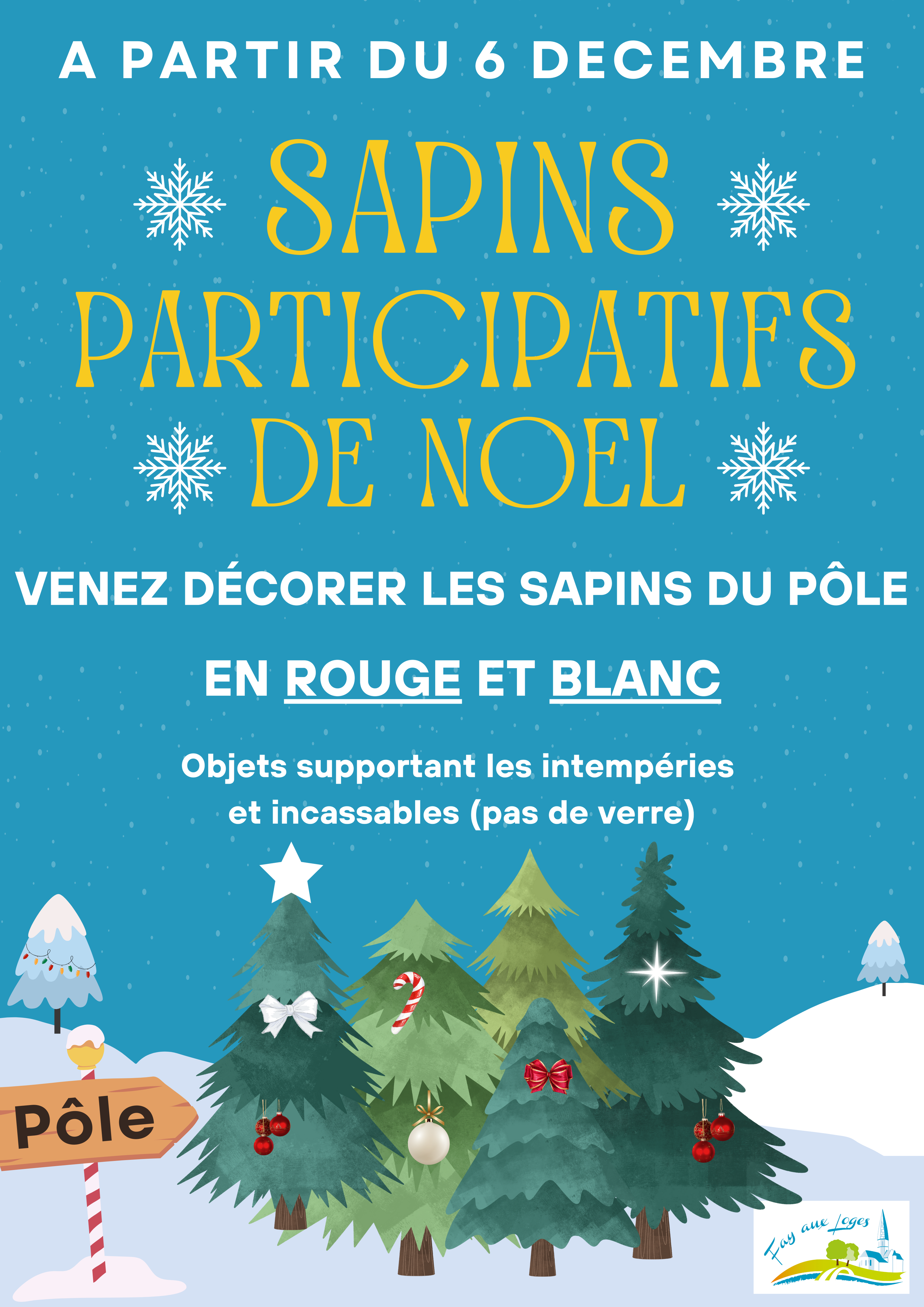 Sapins participatifs 2024