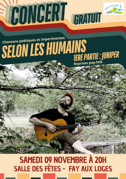 image de Concert gratuit - Selon les humains