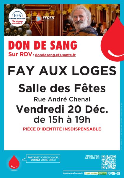 image de Don du sang - Décembre 2024