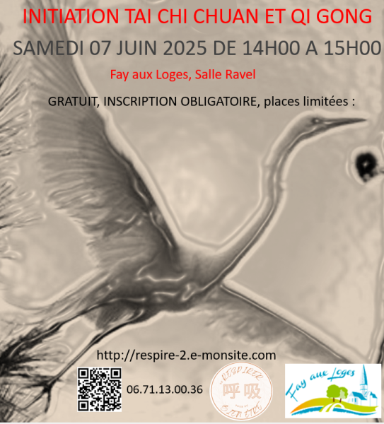 image de Initiation Gratuite au Tai Chi Chuan et Qi Gong