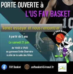 Portes ouvertes à l'US Fay Basket