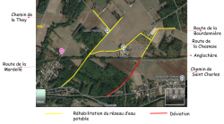 Secteur 2 - Travaux de renouvellement du réseau d’Eau Potable