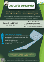 Café de quartier du 14 juin 2025
