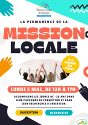 La permanence de la Mission Locale - 05-2025