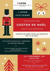 Goûter de Noël organisé par l'APEM