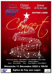 Concert de Noël - ATOUTVOIX