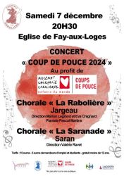 Concert « Coup de pouce 2024 » proposé par La Paroisse