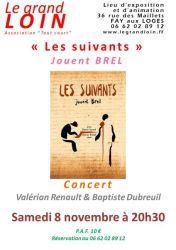 Concert - Les suivants