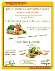 Marché des producteurs locaux et troc aux plantes