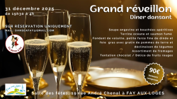 Réveillon dansant de l'association Ça Danse à Fay