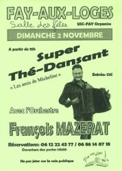 Thé dansant par l'USC-Fay - 2025