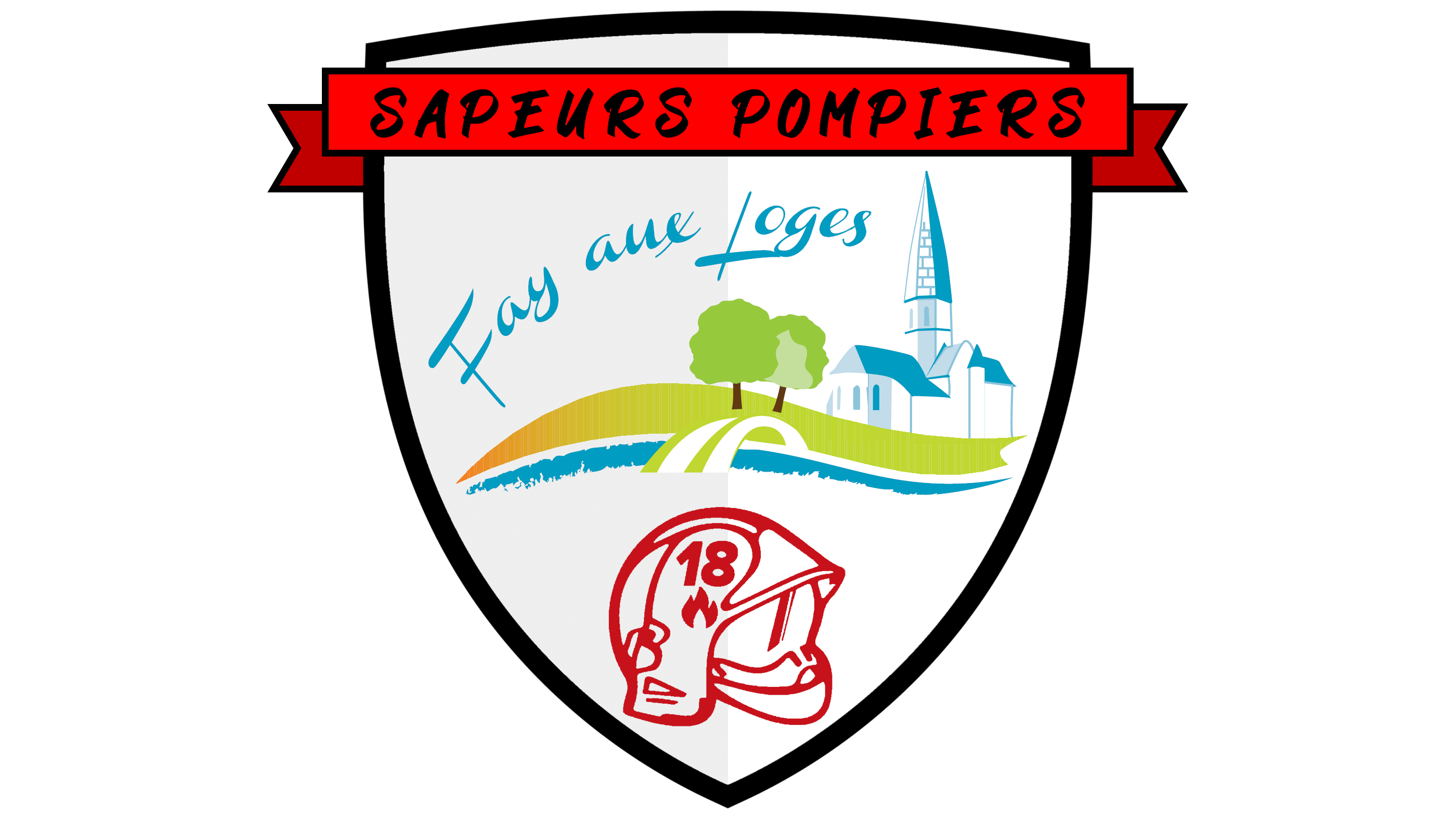 Logo pompiers 2023